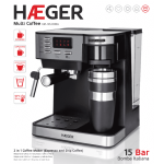 HAEGER MULTI COFFEE *  Espresso and Filter  coffee machine